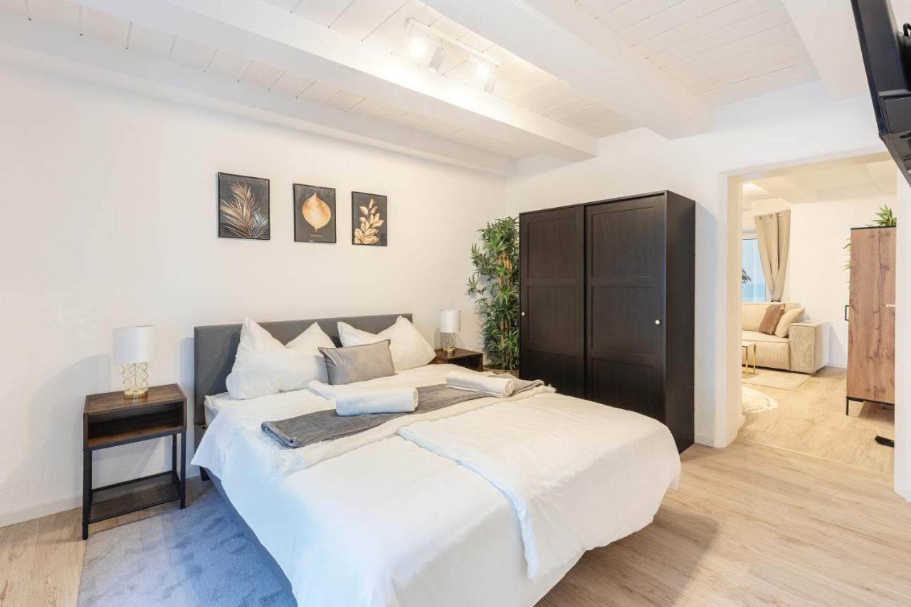 Terrace Apartment With 5 Rooms, Whirlpool And Bbq Augsburg Kültér fotó