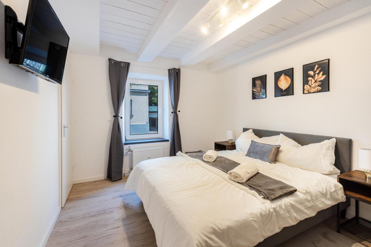 Terrace Apartment With 5 Rooms, Whirlpool And Bbq Augsburg Kültér fotó